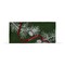 Holiday Greetings Coir Door Mat - Natural Green Multi Doormat for Everyday Use, 40" x 18" x 1" - Easy to Clean